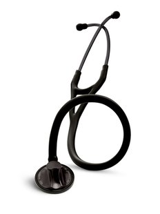 2176 3M Littmann Master Cardiology Stethoscope, Black and Smoke (27″)