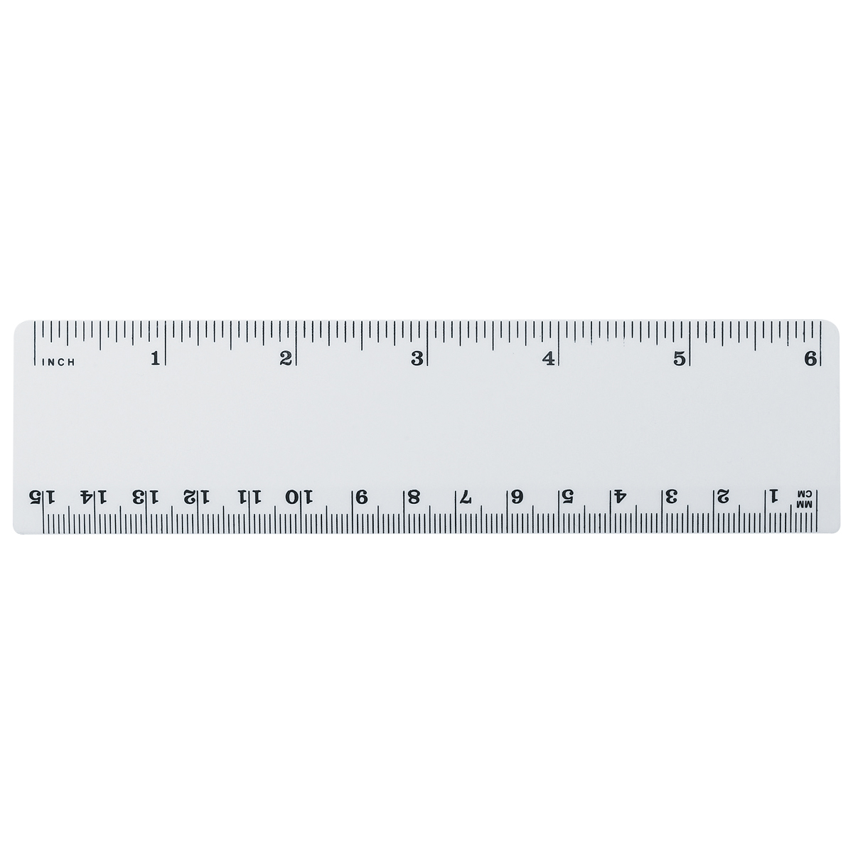 6" Plastic Ruler, (6"), 295