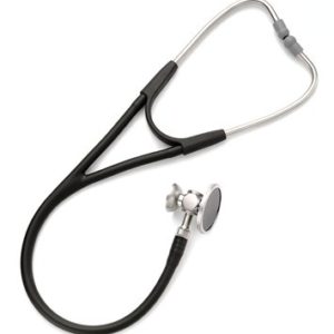 Welch Allyn Harvey DLX Dual Head Stethoscope, Black (28"), 5079-325