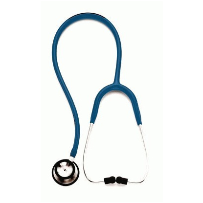 Welch Allyn Harvey Professional Dual Head Stethoscope, Blue (28"), 5029-289