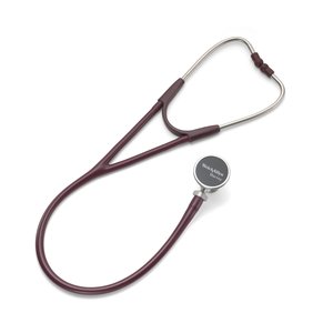 Welch Allyn Harvey DLX Dual Head Stethoscope, Burgundy (28"), 5079-326