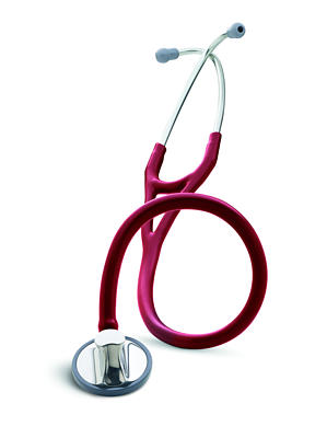 2163 3M Littmann Master Cardiology Stethoscope, Burgundy (27″)