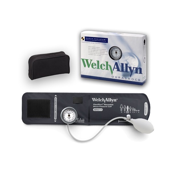Welch Allyn Economy Sphygmomanometer w/Velcro Adult Cuff, DS-44-11-C