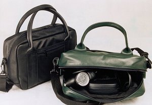 Leather Multi-Pocket Medical bag, (12" x 5" x 9"), 85218-L - Image 2