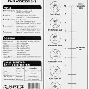 Pain Assessment Card, 3910