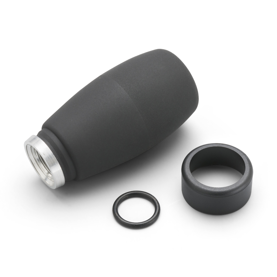 Welch Allyn Inflation Bulb for DuraShock DS66 Trigger Aneroid Sphygmomanometer, Black, 5086-04