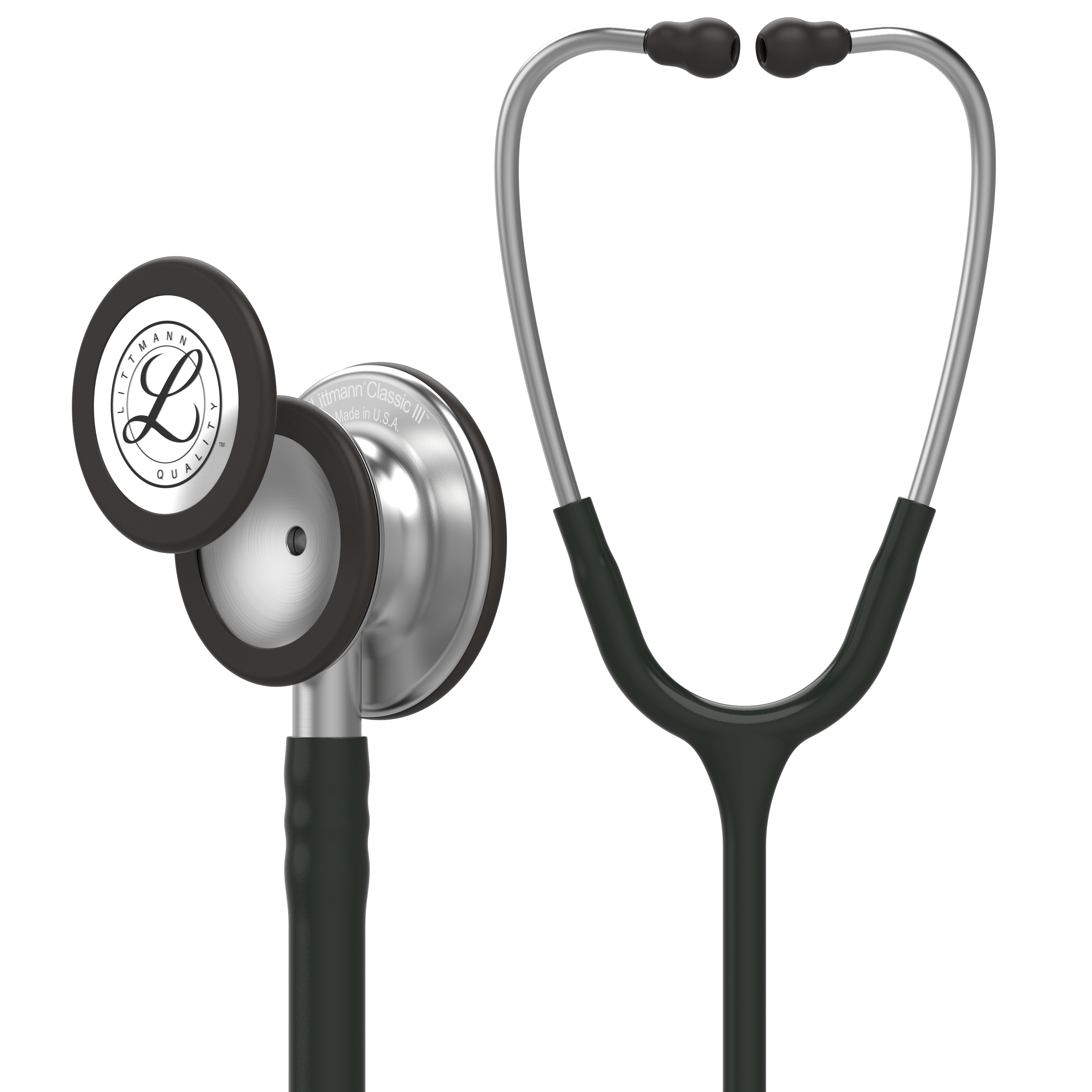 5620 3M Littmann Classic III Monitoring Stethoscope, Black (27")