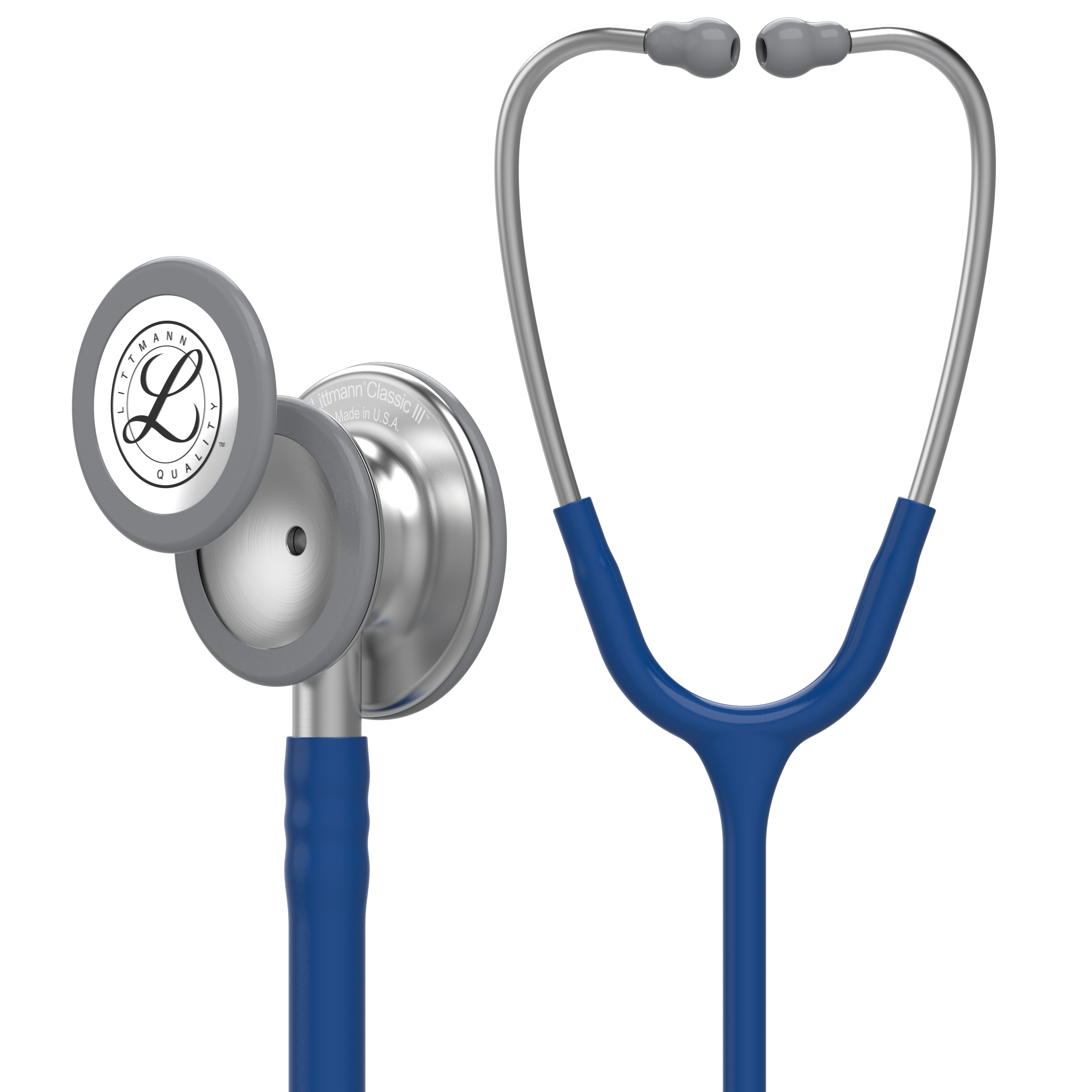 5622 3M Littmann Classic III Monitoring Stethoscope, Navy Blue (27")