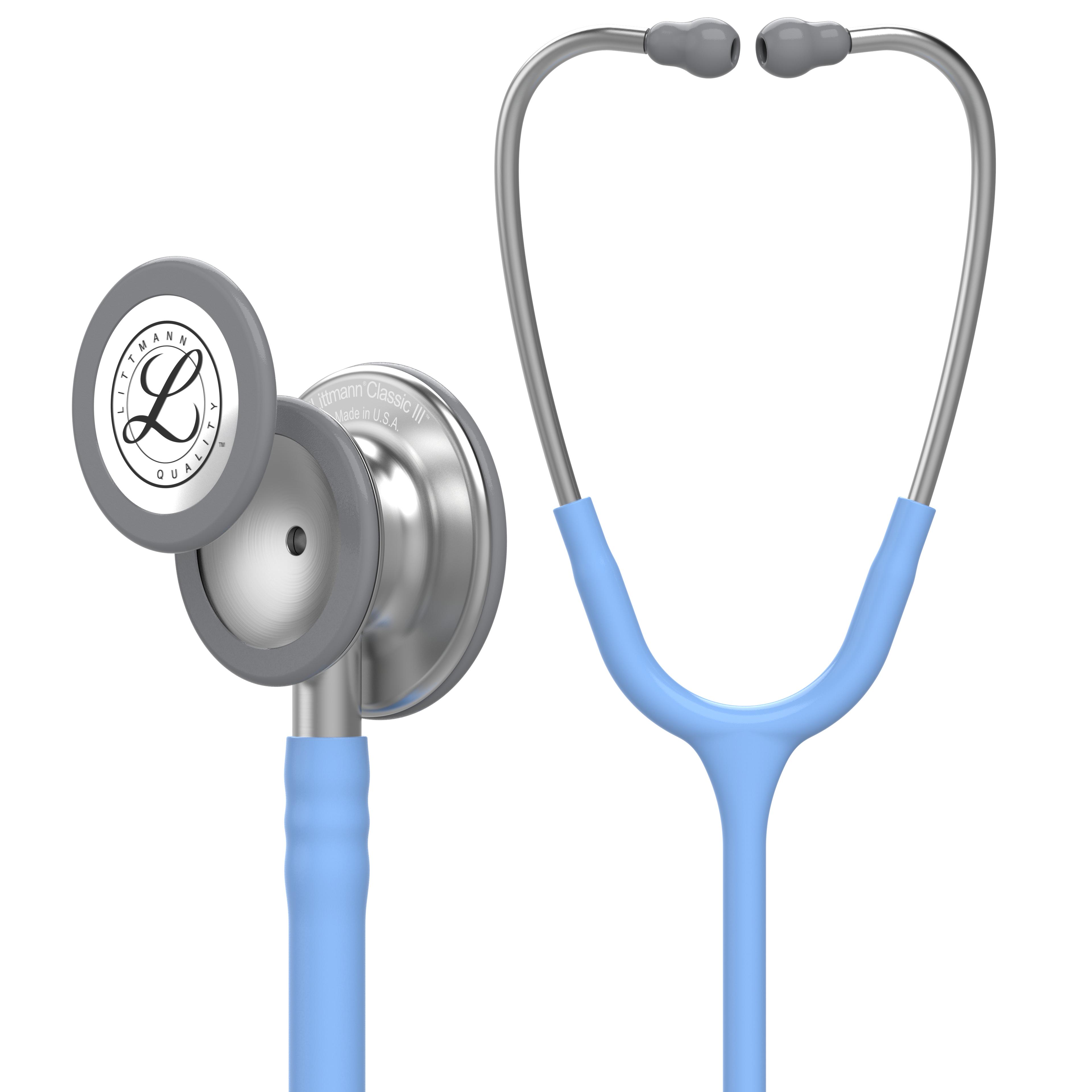 5630 3M Littmann Classic III Monitoring Stethoscope, Ceil Blue (27")