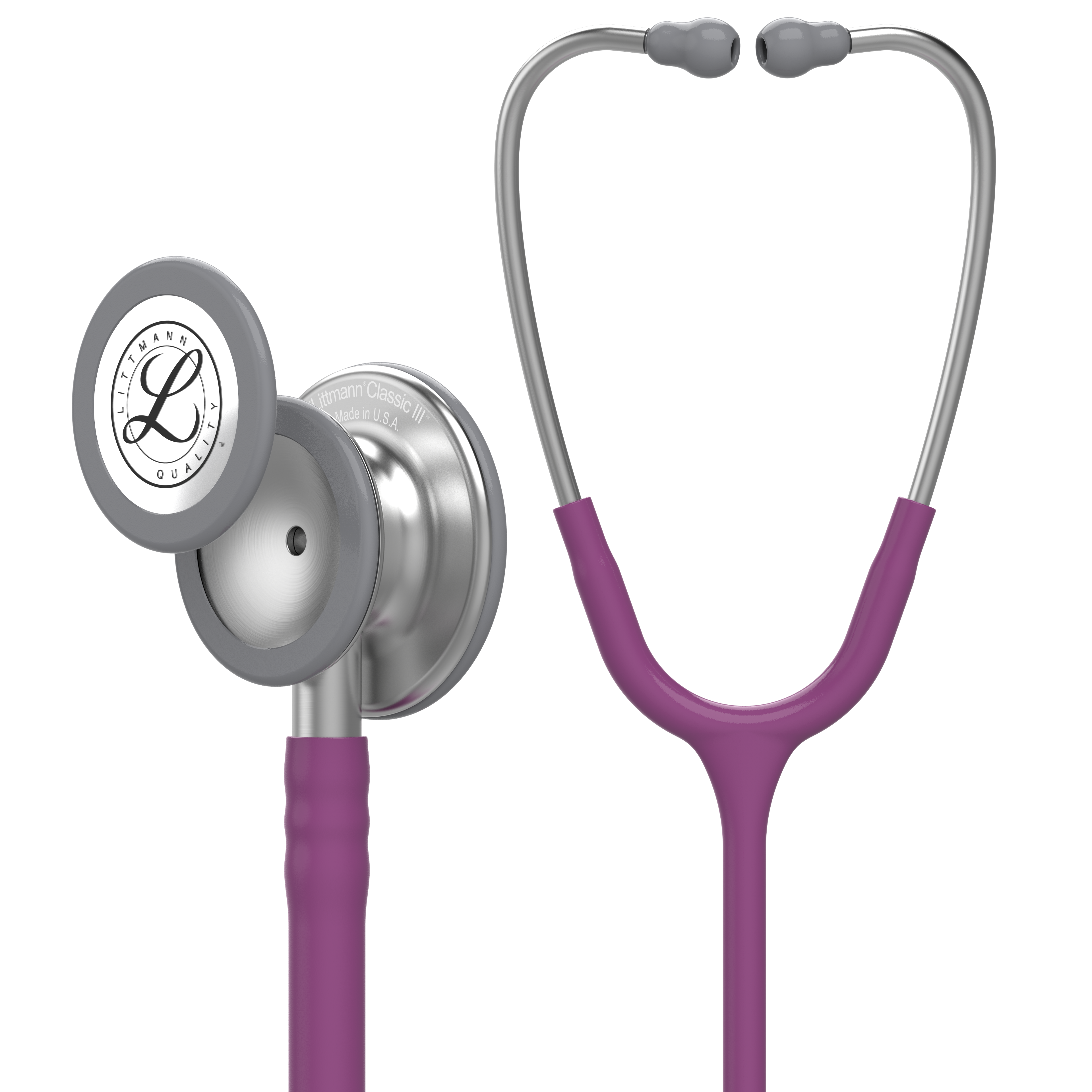 5831 3M Littmann Classic III Monitoring Stethoscope, Plum (27")
