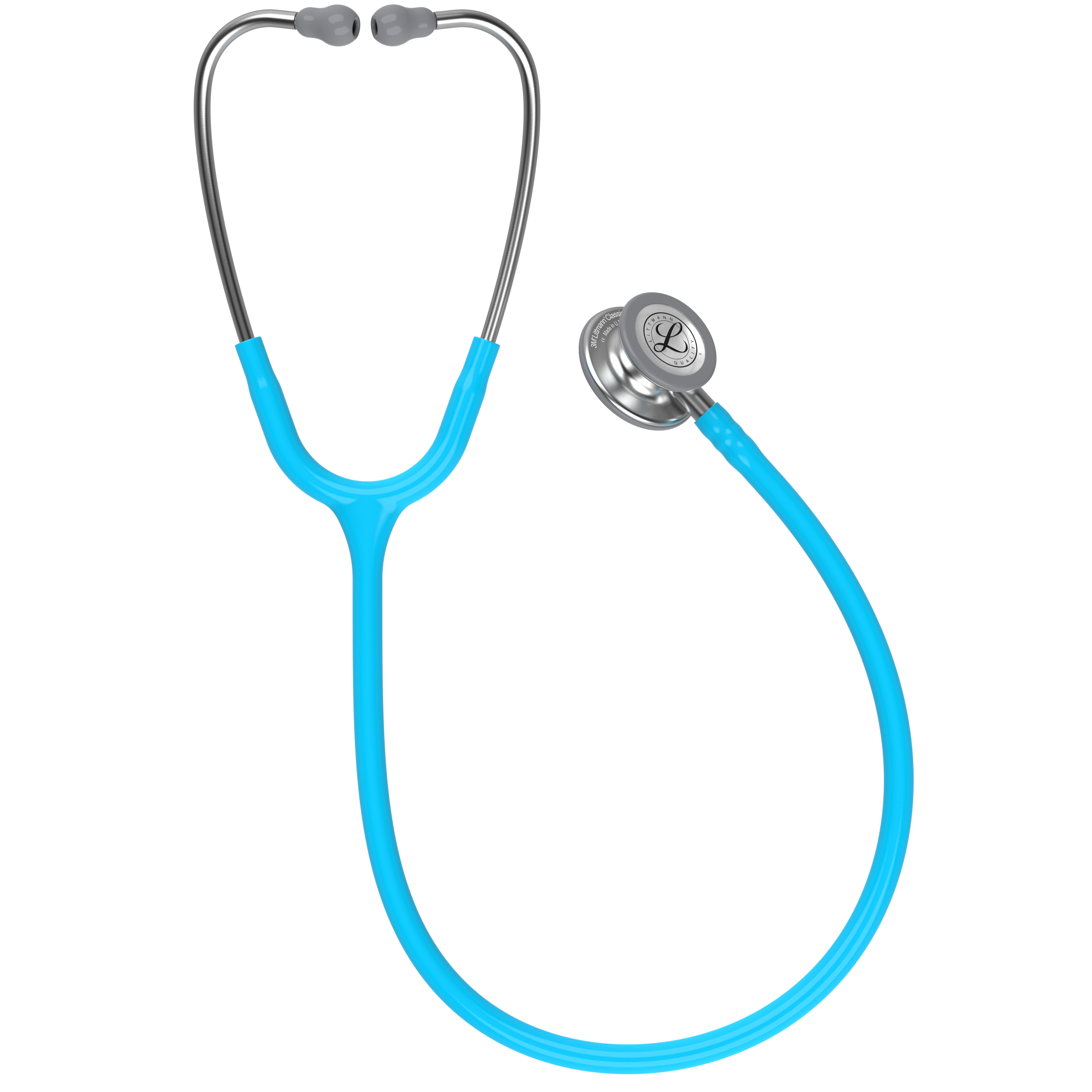 5835 3M Littmann Classic III Monitoring Stethoscope, Turquoise (27") - Image 3