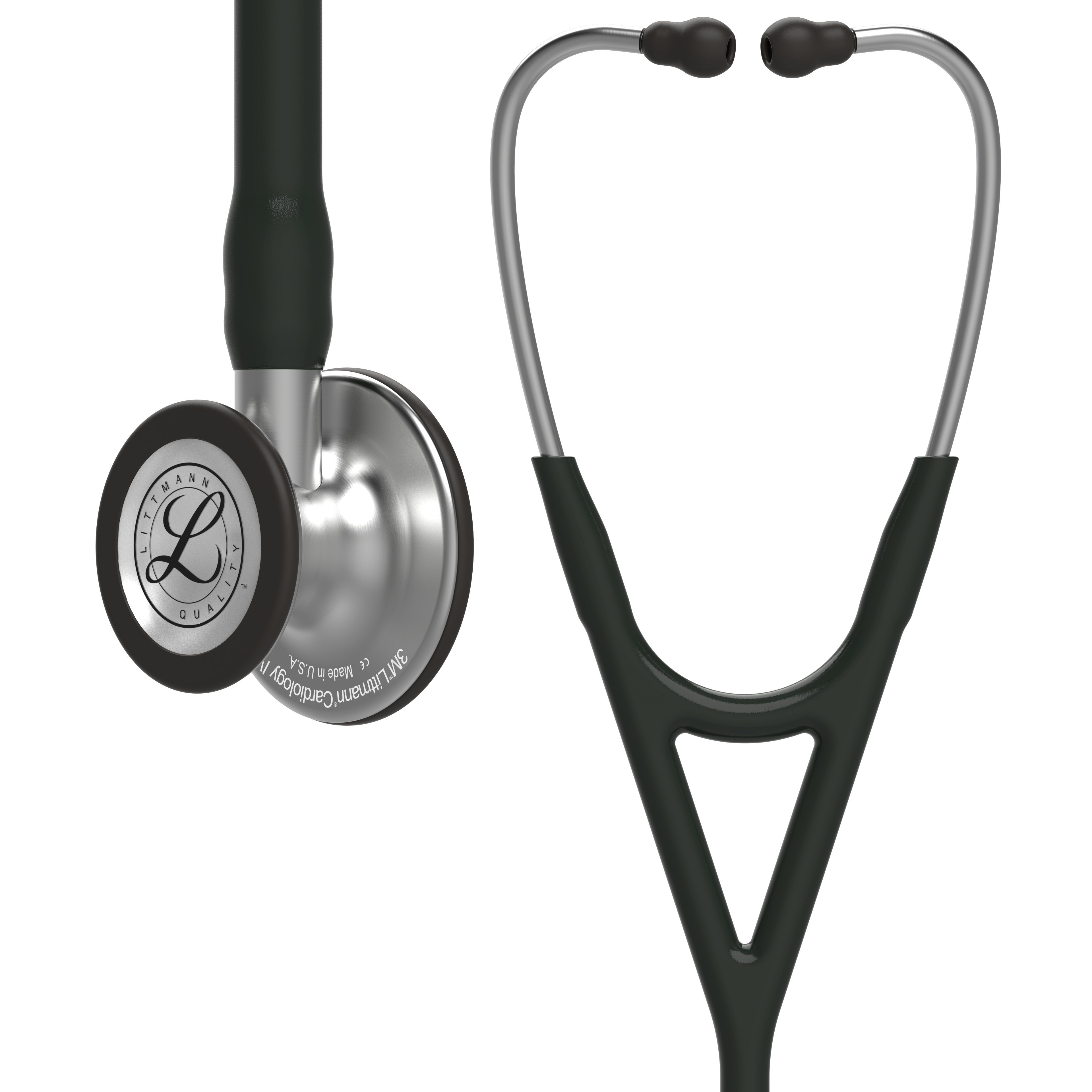 6152 3M Littmann Cardiology IV Diagnostic Stethoscope, Black (27″)