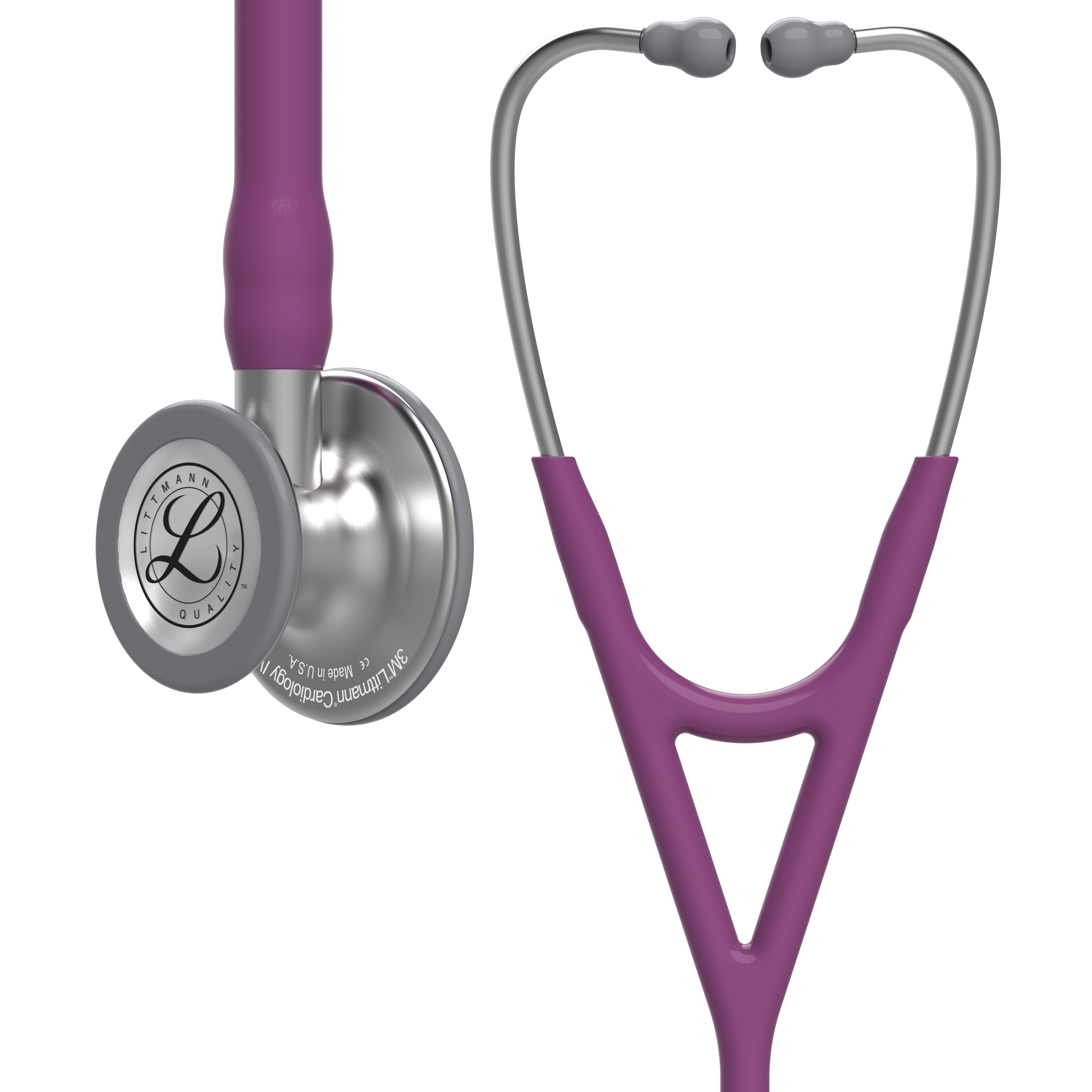 6156 3M Littmann Cardiology IV Diagnostic Stethoscope, Plum (27″)