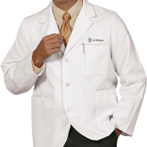 Consultation Lab Jacket, Unisex, (32" Length), 6284-EMBR