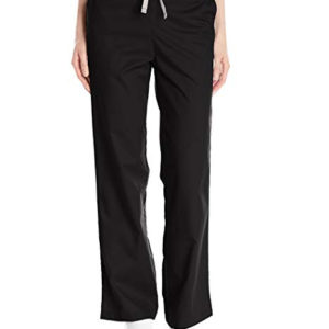 WonderWink Flare Leg Pant, Women's, Black (Petite), 502P