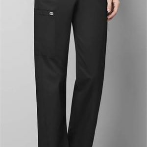 WonderWink Pull-on Cargo Pant, Women's, Black, 501A