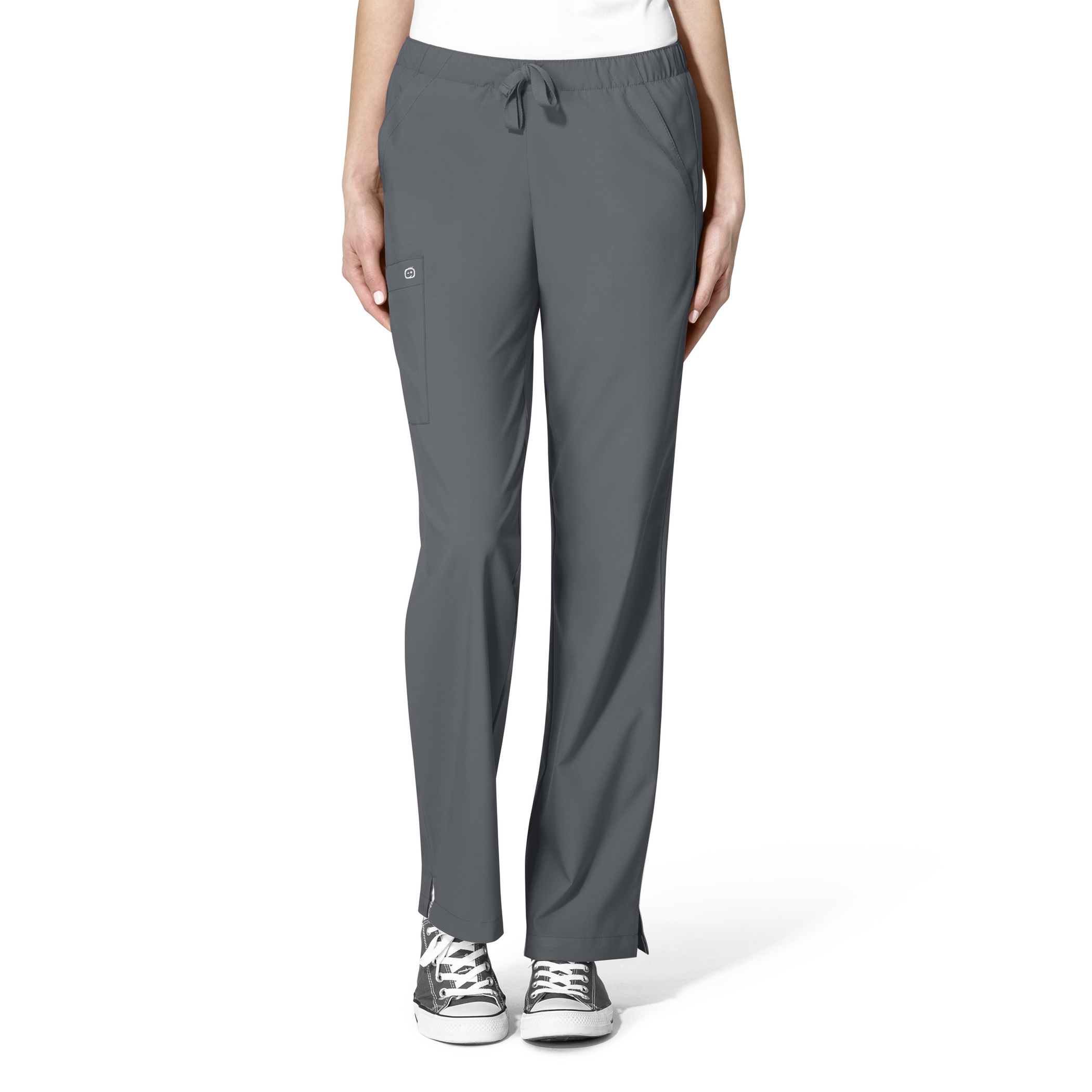 WonderWink Drawstring Pant, Women's, Pewter, 5255A-Pewter