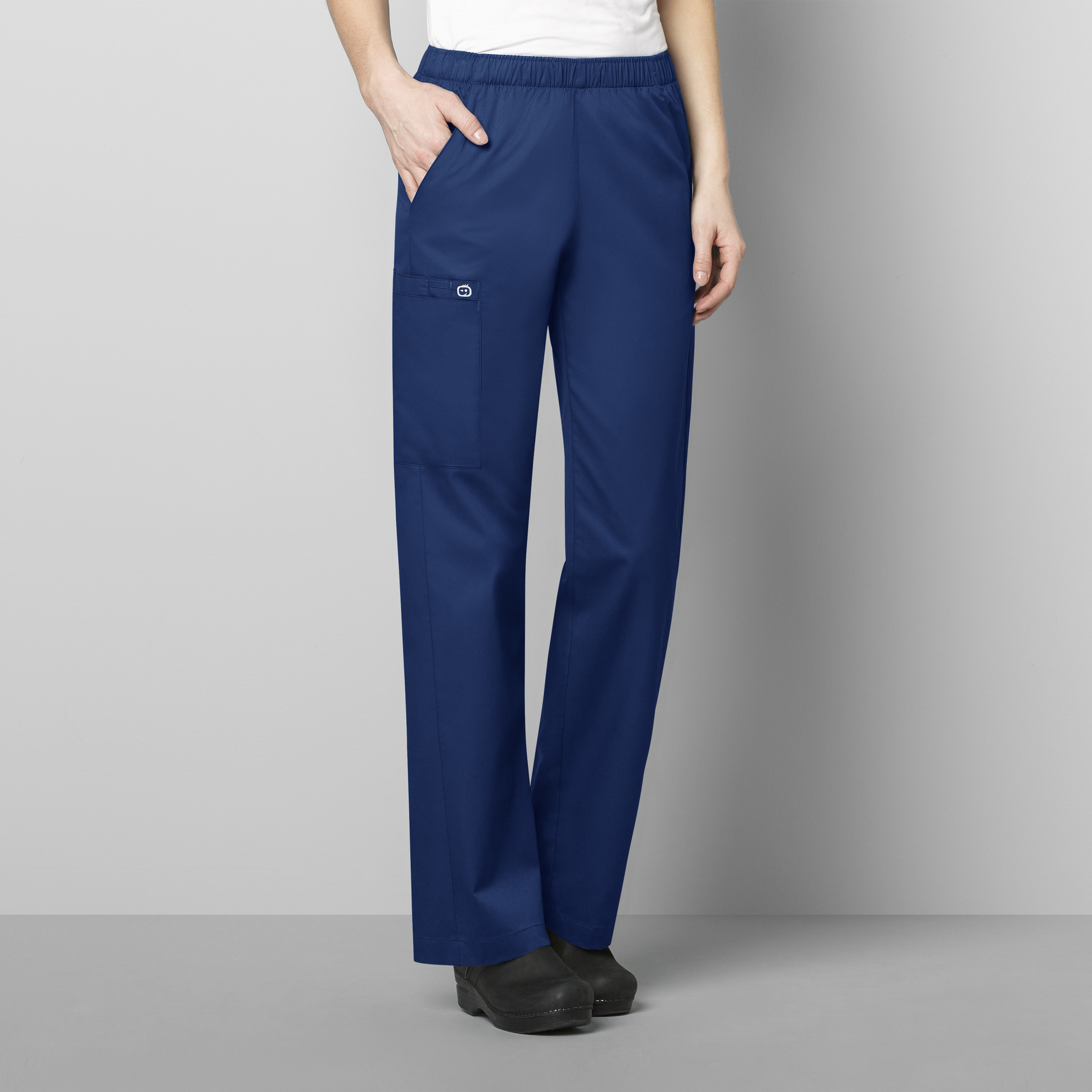 WonderWink Pull-on Cargo Pant, Women's, 501A-Navy