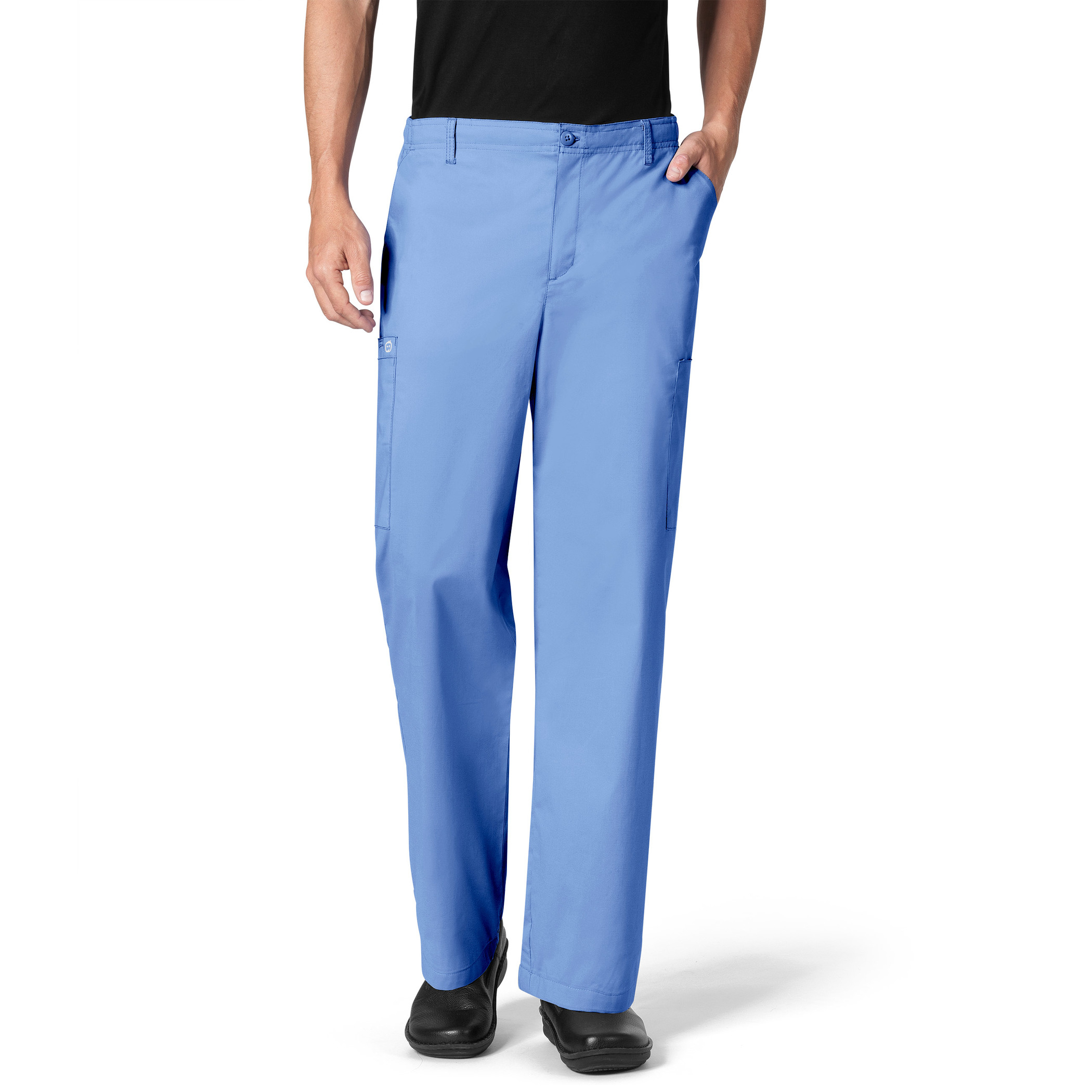 WonderWink Cargo Pants, Men's, Ceil Blue