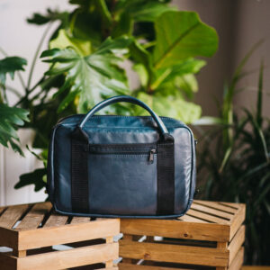 Leather Multi-Pocket Medical bag, (12" x 5" x 9"), 85218-L