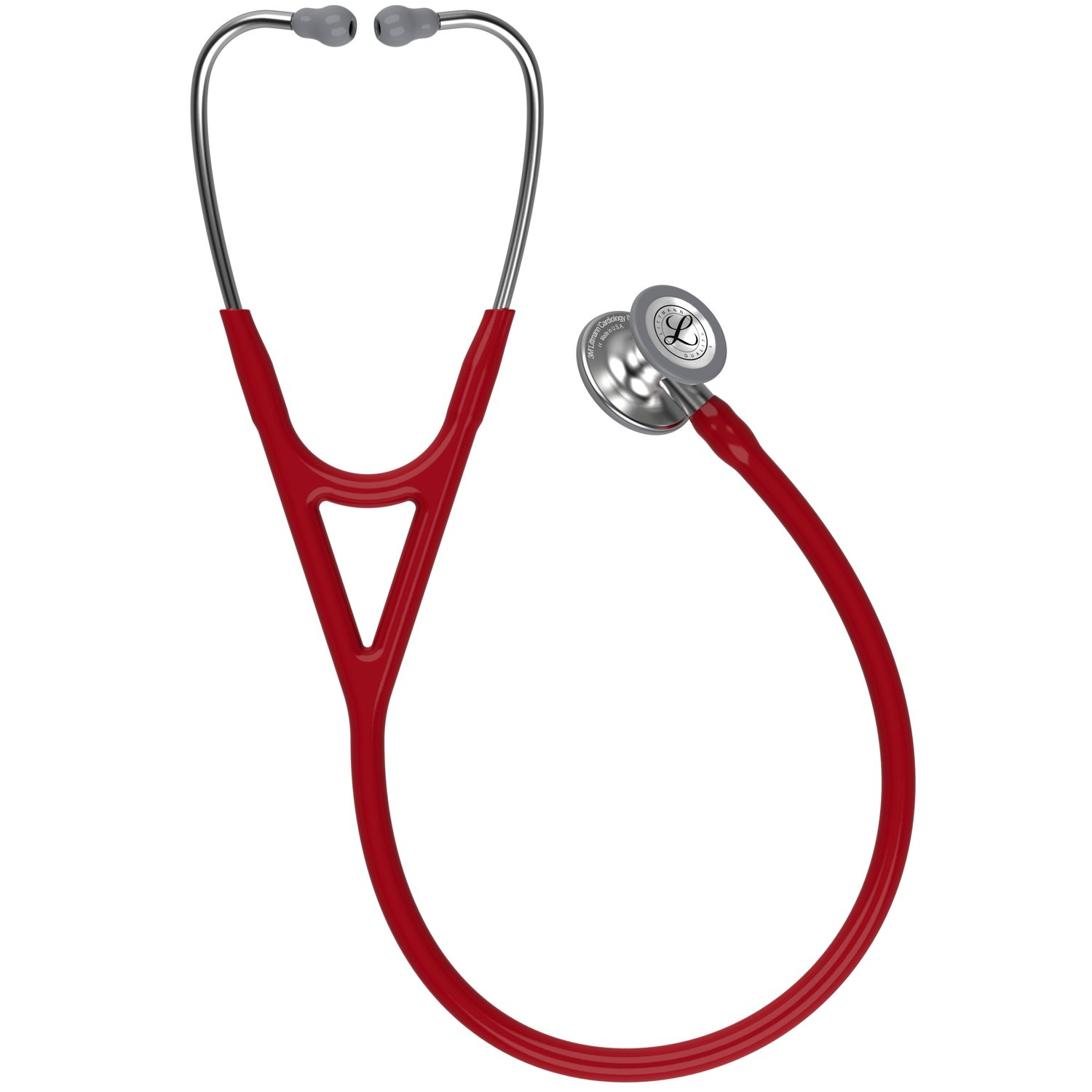 6184 3M Littmann Cardiology IV Diagnostic Stethoscope, Burgundy (27″) - Image 2