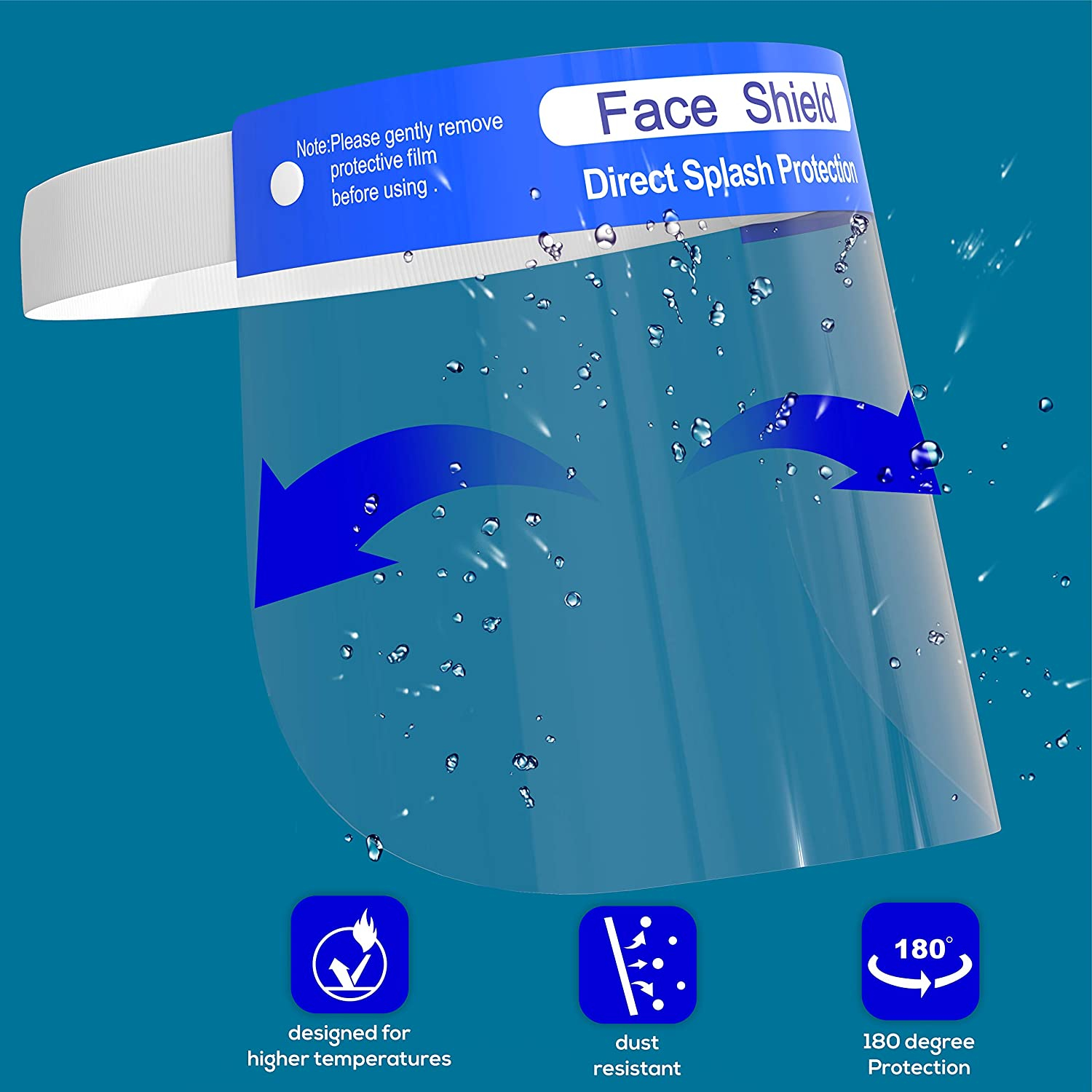 Protective Face Shield - Safety Protection for Face and Eyes, FS1 - Image 3
