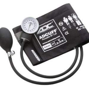 ADC ProSphyg Aneroid Sphyg, Adult Cuff, Black