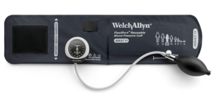 Welch Allyn Economy Sphygmomanometer w/4 Cuffs, DS45-MC