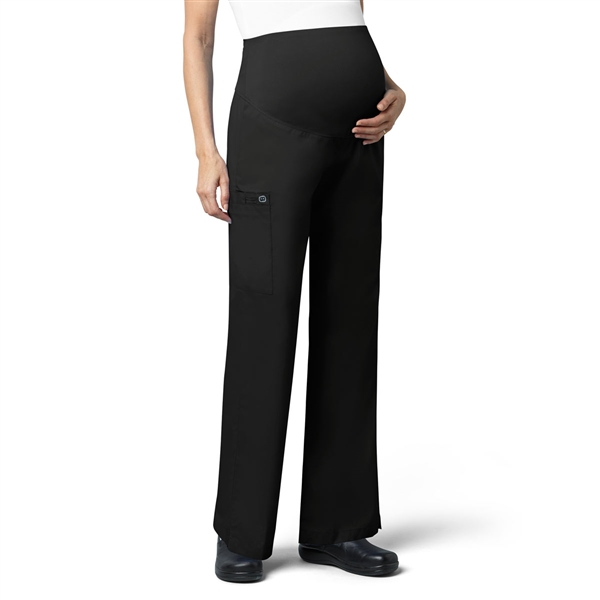 WonderWink Maternity Cargo Pant, Women's, Black