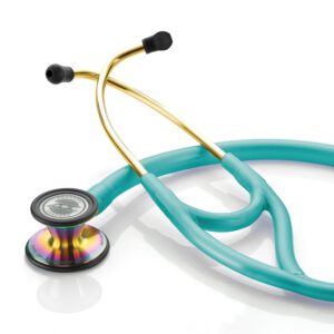Iridescent Metallic Caribbean, ADC Adscope 601 Convertible Cardiology Stethoscope, 601IMCA