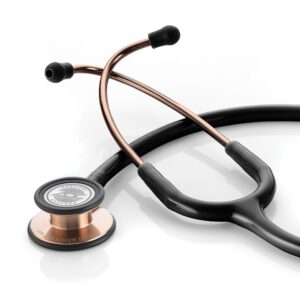 Copper Finish/Black Tubing, ADC Adscope 608 Convertible Clinician Stethoscope, 608COP