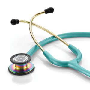 Iridescent Metallic Caribbean, ADC Adscope 608 Convertible Clinician Stethoscope, 608IMCA
