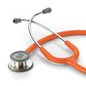 Orange, ADC Adscope 608 Convertible Clinician Stethoscope, 608O