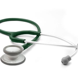 ADC Adscope Lite 619 Cardiology Stethoscope, Dark Green