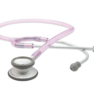 ADC Adscope Lite 619 Cardiology Stethoscope, Rose Quartz