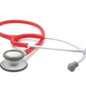 ADC Adscope Lite 619 Cardiology Stethoscope, Red