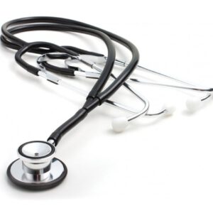 Black ADC Proscope 671 Dual Head Teaching Stethoscope, 671bk