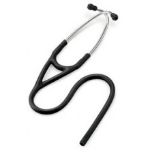 3M Littmann Cardiology Stethoscope Binaurals, Black Tubing, Black Eartips (27"), 7880832376