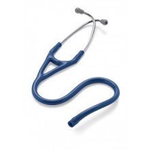 3M Littmann Cardiology Stethoscope Binaurals, Navy Blue Tubing, Gray Eartips (27"), 7880832876