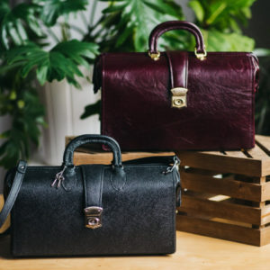 Euro Style Leather Specialist Line Doctor Bag without Strap, (13" x 6" x 7"), S-75213